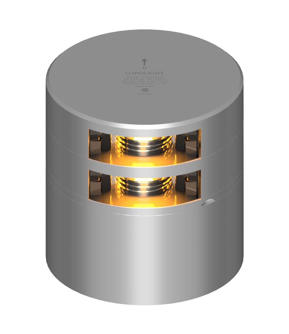 3nm 135° dbl yellow towing, silver anodized. 3nm 135° dbl yellow towing, silver anodized.